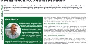 Rozhovor s riaditeľom inovačného centra INOVIA Vlastimilom Kociánom